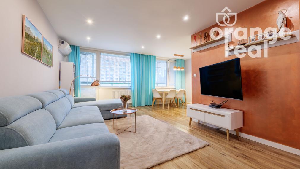 Zariadený 3-izbový byt pri Auparku po kompletnej rekonštrukcii, pražský typ