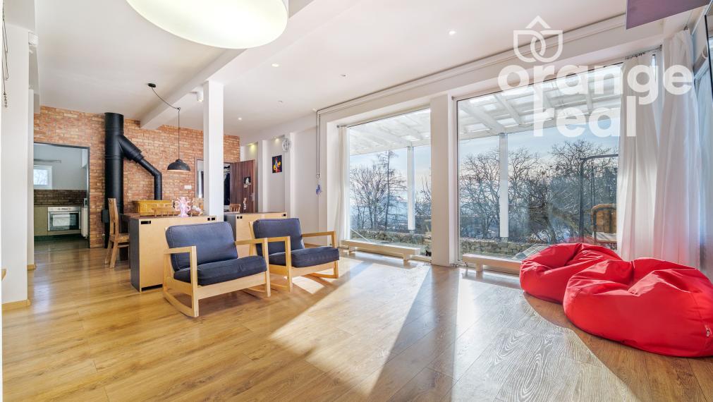 4-izbový rodinný dom s veľkým pozemkom a krásnym výhľadom na Košice, Kalvária