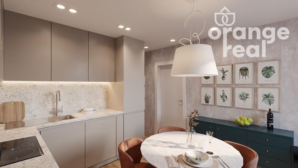 Veľký 2-izbový byt s loggiou na Zupkovej ul., Furča -  nová kompletná rekonštrukcia