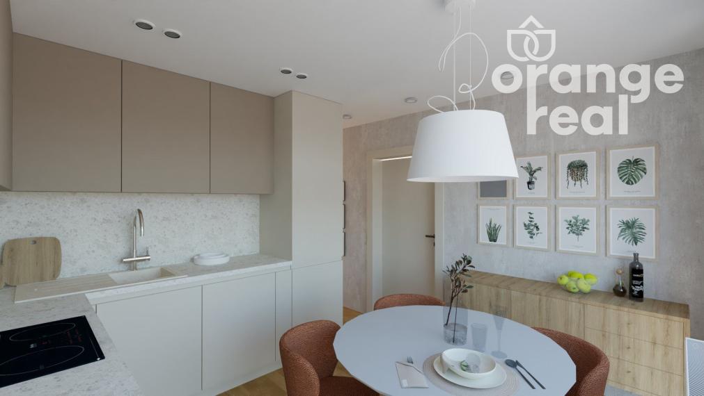 Veľký 2-izbový byt s loggiou na Zupkovej ul., Furča -  nová kompletná rekonštrukcia