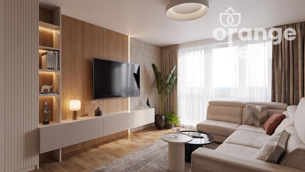 Veľký 2-izbový byt s loggiou na Zupkovej ul., Furča -  nová kompletná rekonštrukcia