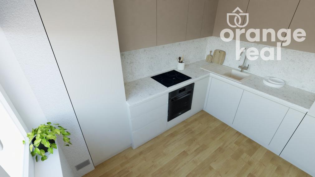 Veľký 2-izbový byt s loggiou na Zupkovej ul., Furča -  nová kompletná rekonštrukcia