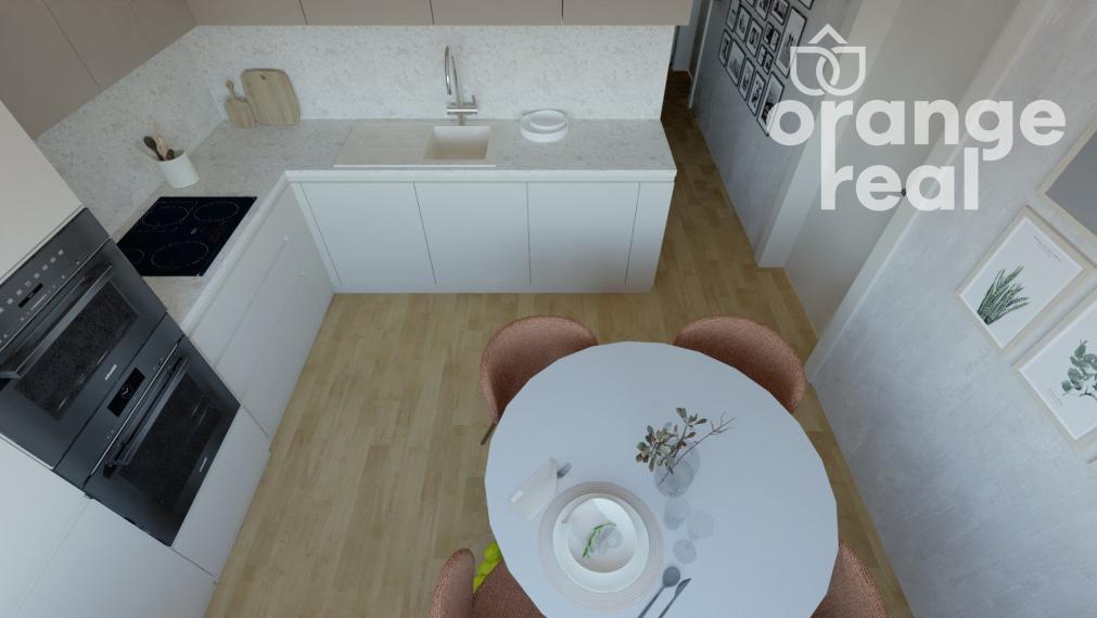 Veľký 2-izbový byt s loggiou na Zupkovej ul., Furča -  nová kompletná rekonštrukcia