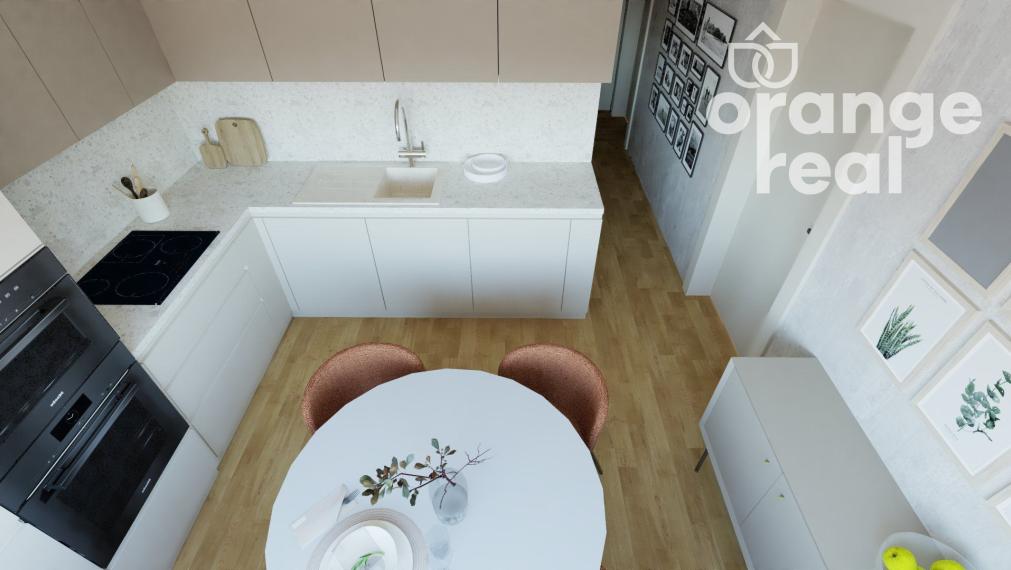 Veľký 2-izbový byt s loggiou na Zupkovej ul., Furča -  nová kompletná rekonštrukcia