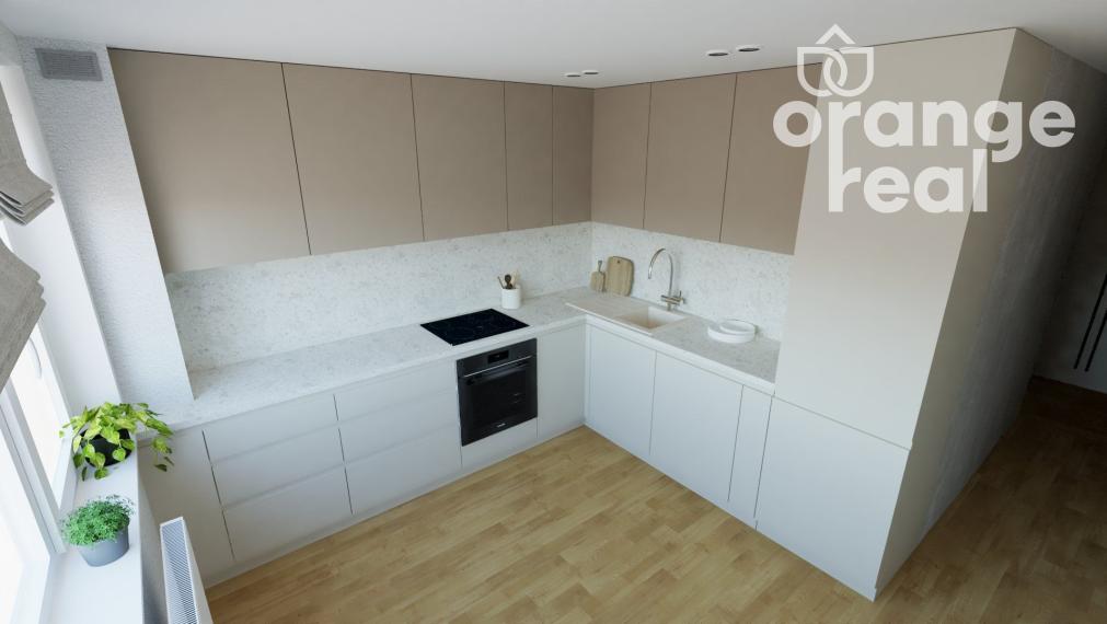 Veľký 2-izbový byt s loggiou na Zupkovej ul., Furča -  nová kompletná rekonštrukcia