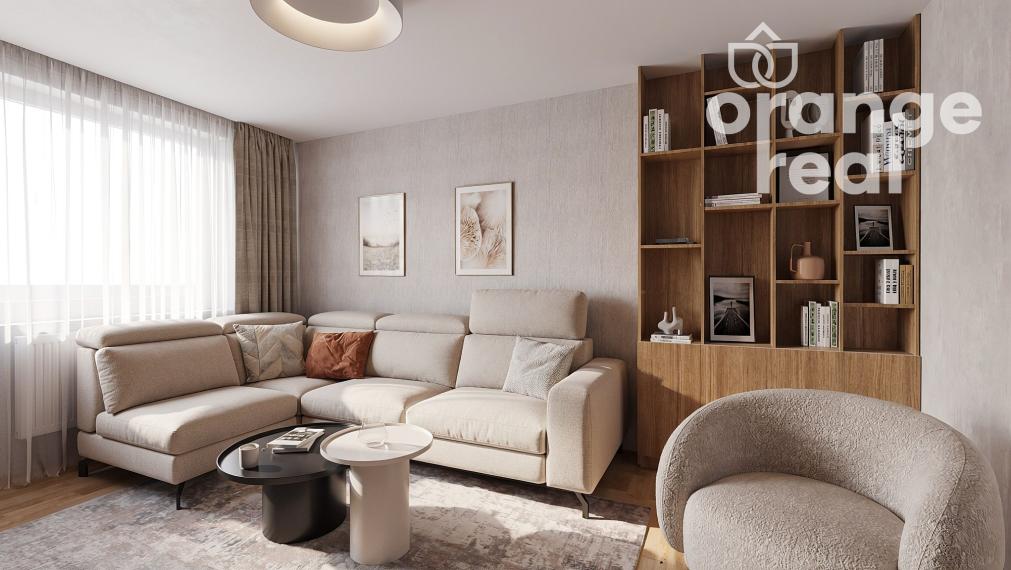 Bezbariérový 2-izbový byt s loggiou, 58 m2, Zupkova ulica, Furča, nová rekonštrukcia