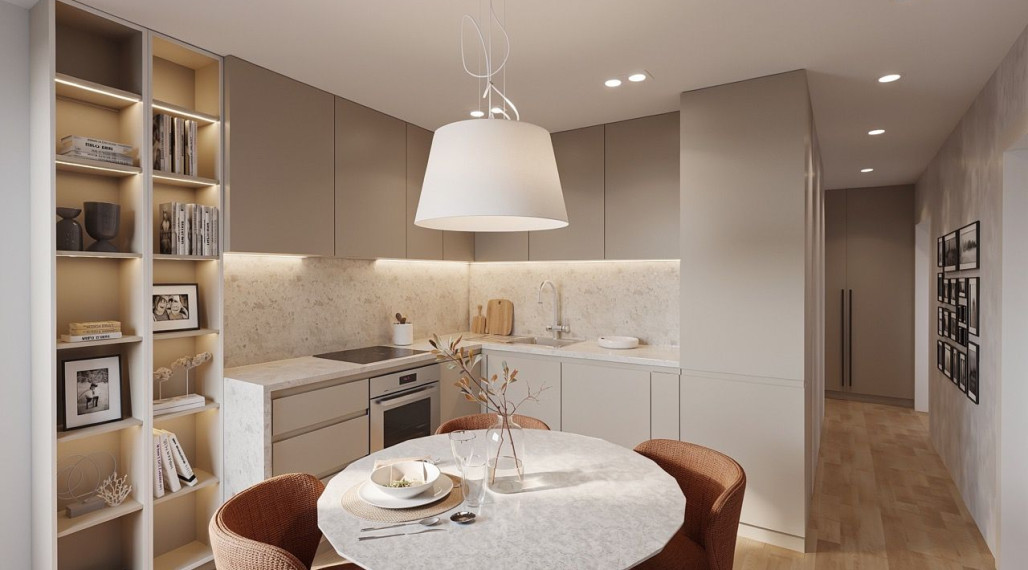 Veľký 2-izbový byt s loggiou na Zupkovej ul., Furča -  nová kompletná rekonštrukcia